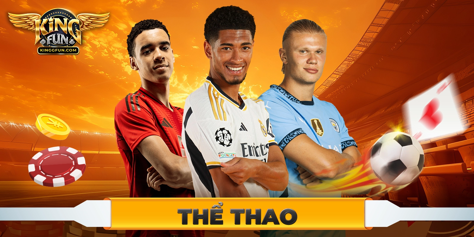 Trải nghiệm cá cược thể thao đầy ấn tượng tại Kingfun